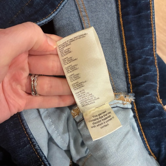 Pilcro Indigo Flare Jeans - Picture 6 of 7